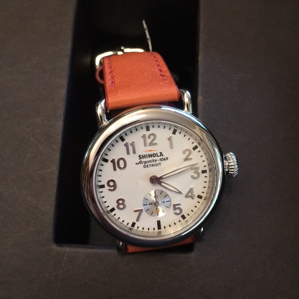 Shinola Argonite 1069 Detroit Wristwatch 1/2 Price